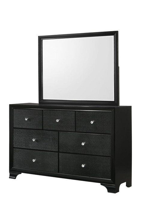 Micah - Queen 4 Piece Bedroom Set - Black