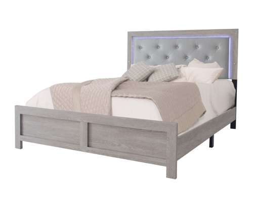 Jaylen - Queen 5 Piece Bedroom Set - Limed Oak