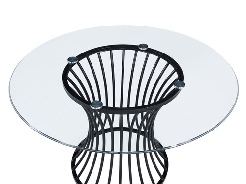 Tracy - 5 Piece Dining Room Set - Light Gray / Black