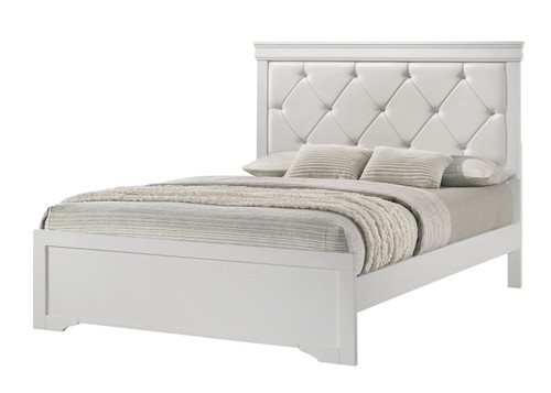 Amalia - Full Bed - White