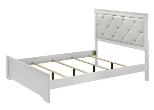 Amalia - Queen Bed - White