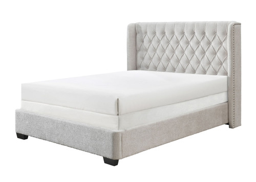 Daphne - King Bed - Ivory