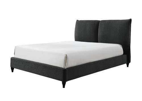 Jenn - King Bed - Charcoal