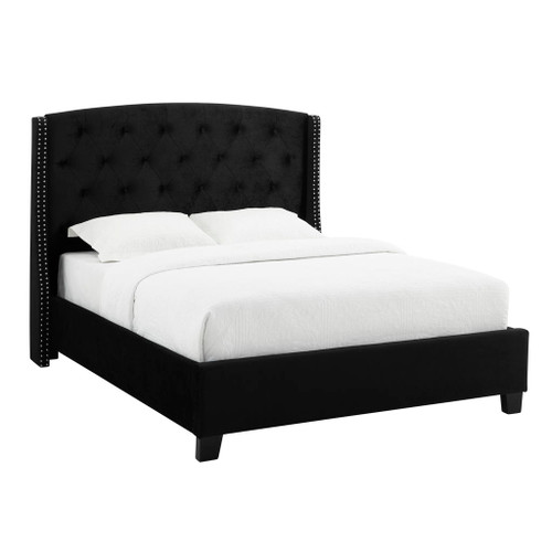 Eva - Queen Bed - Black