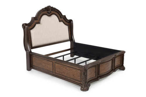 Ludwig - King Bed - Dark Brown