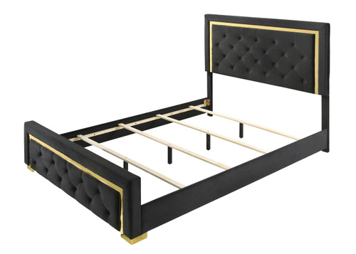 Pepe - Queen Bed - Black