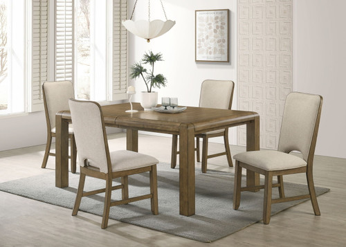 Cockrell - 5 Piece Dining Room Set - Light Brown