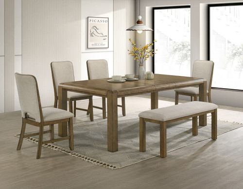 Cockrell - 6 Piece Dining Room Set - Light Brown