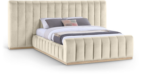 Amara - Velvet Upholstered Bed