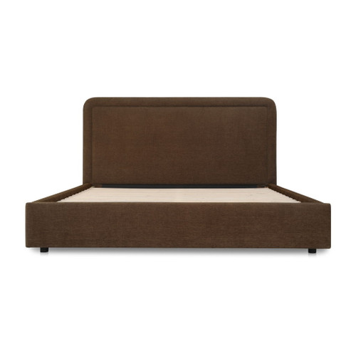 Simon - King Storage Bed - Brown