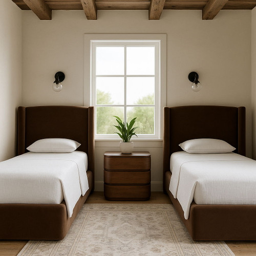 Kendall - Velvet Upholstered Bed