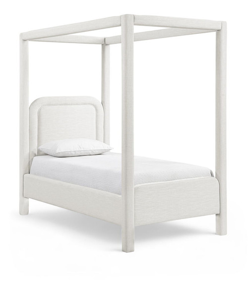 Salina - Linen Textured Fabric Upholstered Bed