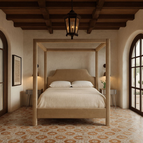 Dawson - Velvet Upholstered Bed