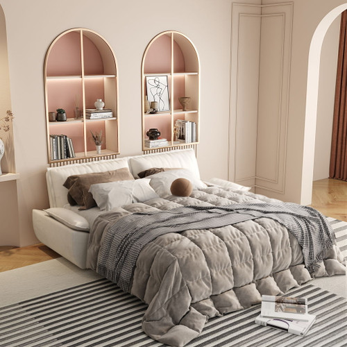 Queen Pull Out Bed, 3 In 1 Convertible Sleeper Sofa