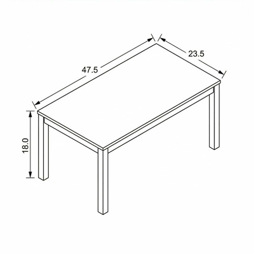 Modern Table Compact Design