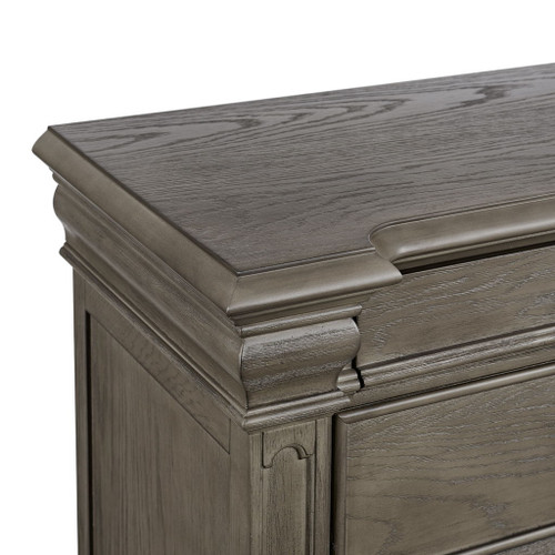 Kings Court - 3-Drawer Nightstand (Sliding Top)