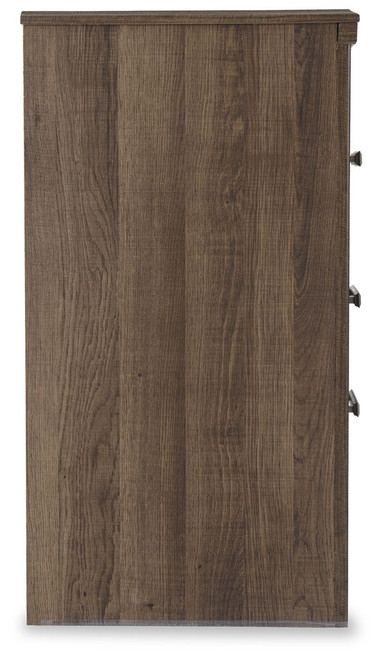 Juararo - Two Drawer Night Stand - Dark Brown