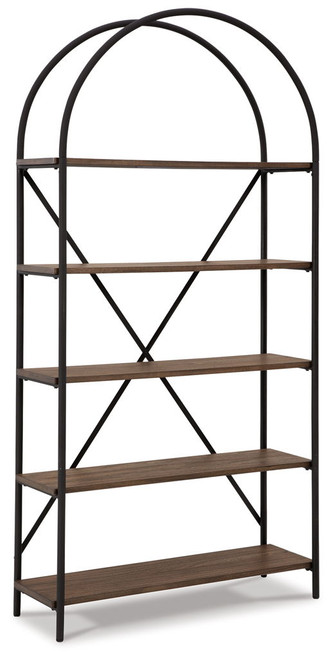 Galtbury - Bookcase - Brown / Black