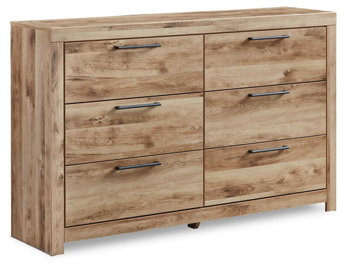 Hyanna - Six Drawer Dresser - Tan Brown