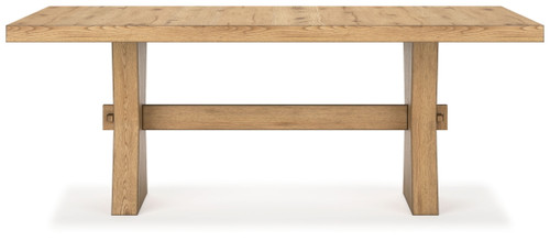 Galliden - Rectangular Dining Room Table - Light Brown