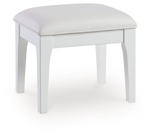 Chalanna - Vanity Stool - White
