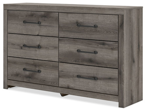 Graystorm - Six Drawer Dresser - Brown Gray