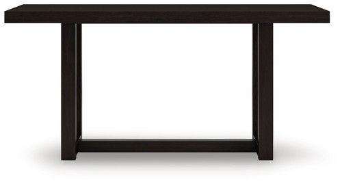 Neymorton - Rectangular Dining Room Counter Table - Dark Grayish Brown