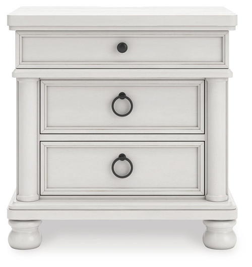 Rowlenstown - Three Drawer Night Stand