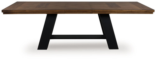 Greddinton - Dining Extension Table - Brown / Black