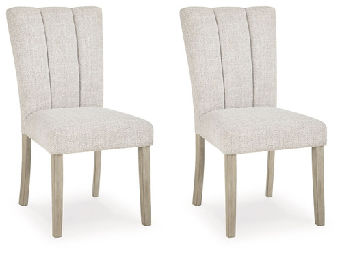 Larawyn - Dining Upholstered Side Chair (Set of 2) - Bisque
