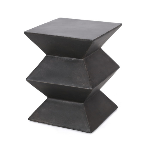 Outdoor Lightweight, Concrete Side Table - Copper