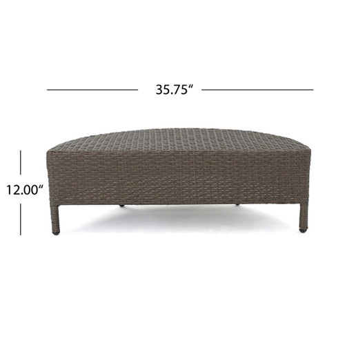 Pt Limon - Outdoor Coffee Table Half Round Design