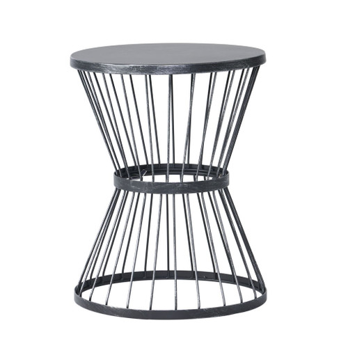 Lassen - Modern Outdoor Side Table With Hourglass Design