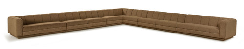Modari - Sectional - Brown