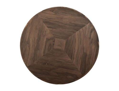 Balam - 47" Round Table - Dark Brown