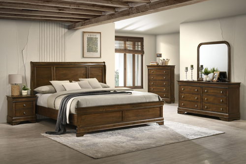 Seminole Walnut Bedroom Set 129330 by Generation Trade