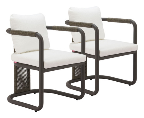 Ciel - Dining Chair (Set of 2) - White / Ivory