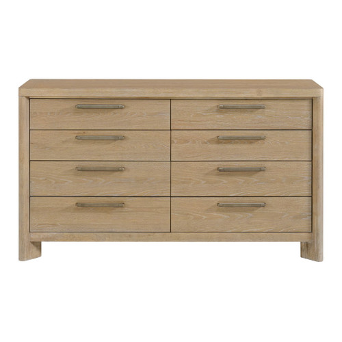 8 Drawer Dresser - Tan - Wood