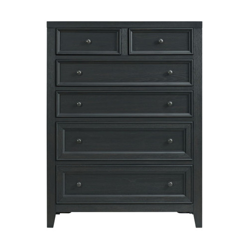 6 Drawer Chest With Knobs And Smooth Slides