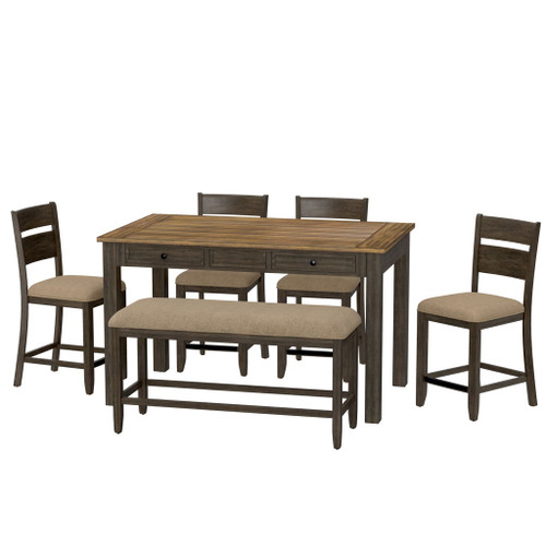 6 Piece Gathering Dining Set