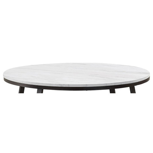 Donovan - Coffee Table With Round Top - White