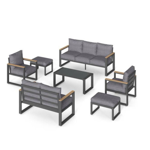 Modern Outdoor Sofa Set With Coffee Table