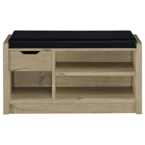 Astor - Open Shelf Storage Bench