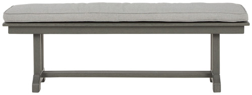 Visola - Bench with Cushion - Gray