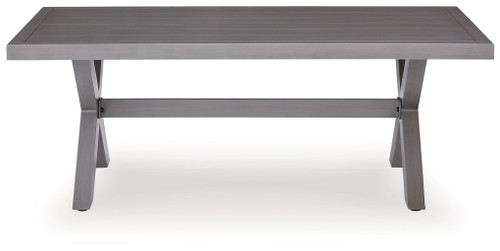 Half Moon Beach - Rectangular Cocktail Table - Gray