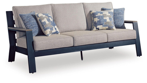 East Beach - Sofa With Cushion - Blue