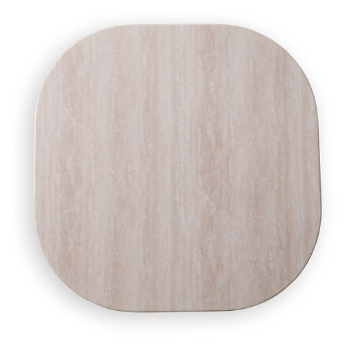 Dolan Creek - Square End Table - Beige / Brown