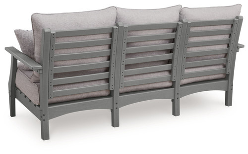 Cove Beach - Sofa With Cushion - Gray