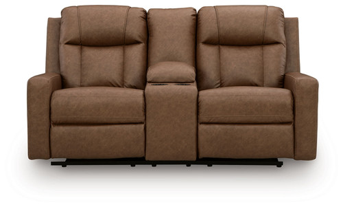 Mackmenville - Double Reclining Loveseat With Console