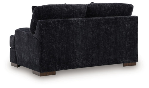 Whitmore Manor - Loveseat - Black Pearl